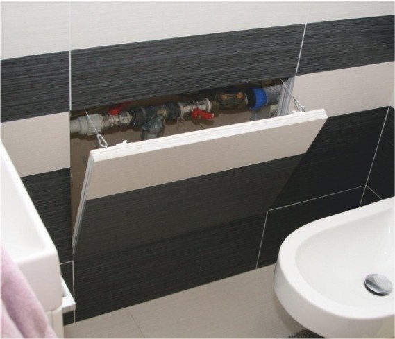 Aluminiowa klapa rewizyjna do obłożenia płytkami ceramicznymi