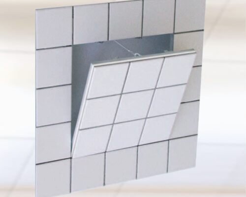 Aluminiowa klapa rewizyjna do obłożenia płytkami ceramicznymi