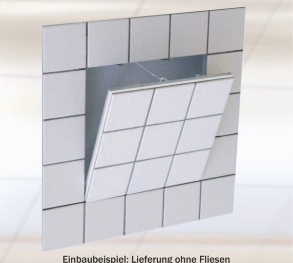 Aluminiowa klapa rewizyjna do obłożenia płytkami ceramicznymi